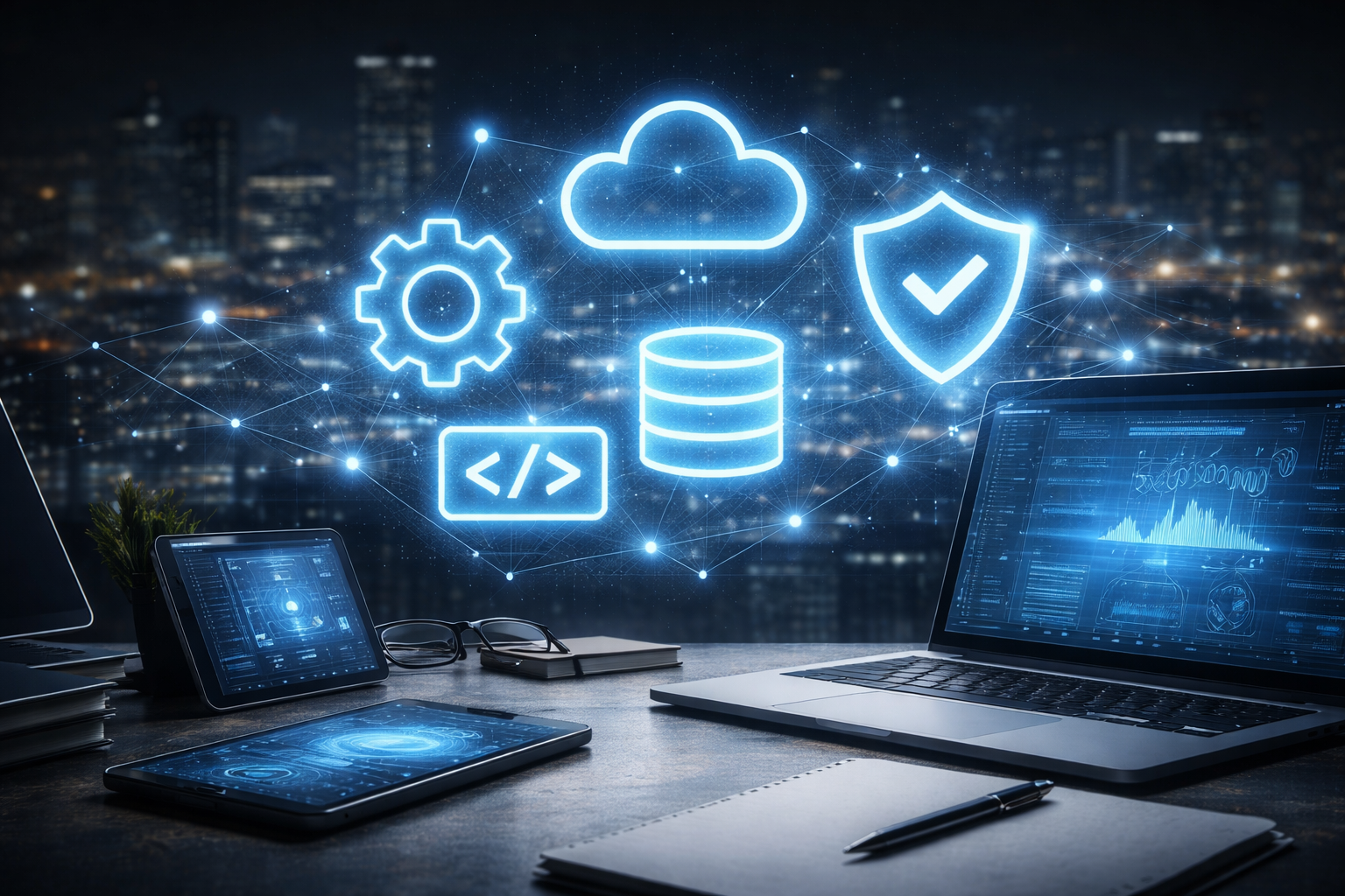 Advanced technology and security services supporting federal and commercial operations.